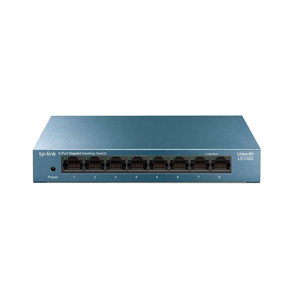 Switch - Bộ Chia Mạng TP-Link LS108G (Gigabit (1000Mbps)/ 8 Cổng/ Vỏ Thép)